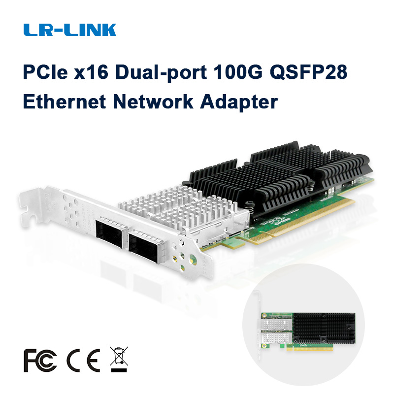 Karta sieciowa LR-LINK 1014PF  – 100Gbe Qsfp28 Network Card recenzja i cena